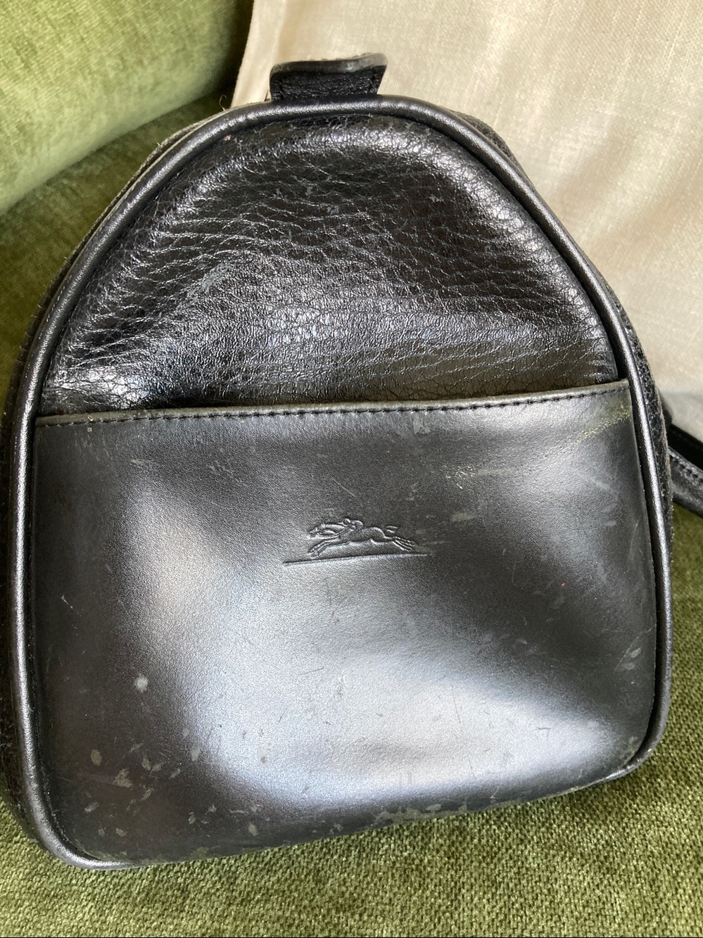 Longchamp Black Leather Bag - Picture 3 of 7
